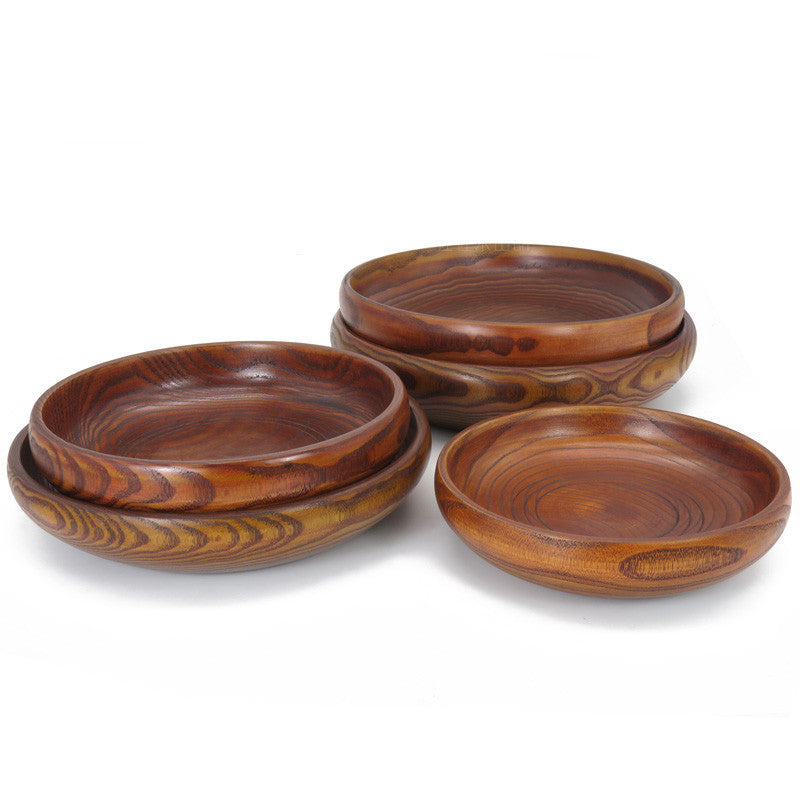 Elegant Solid Wood Bowls for Soup, Salad, Fruit, and Snacks. - Trending Products