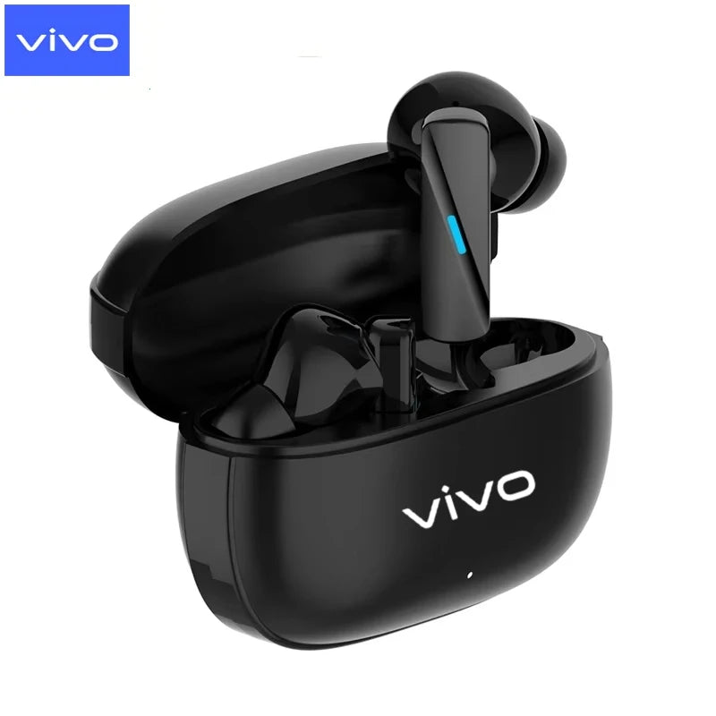 VIVO Wireless Bluetooth Earphones TWS Sports Headphones Earbuds Dual HD Mic Headset LED Display Gaming Earphone For IOS NEW
