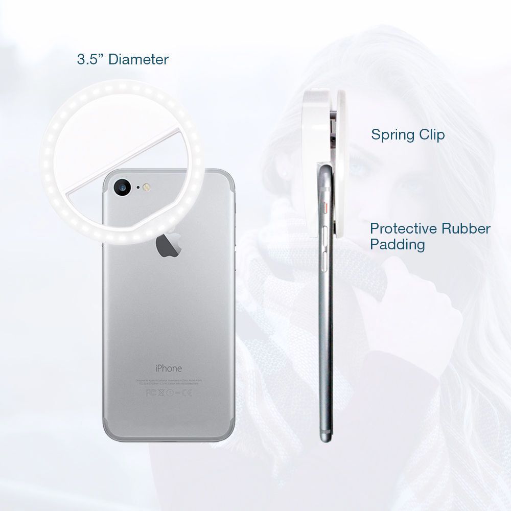 Portable Selfie Ring Clip On for Mobile Phone - Trending Products
