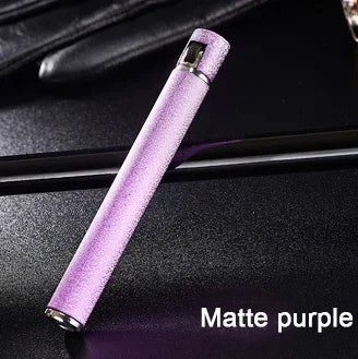 Mini Compact Open Flame Lighter Fire-free Butane Gas Metal Cigaretteshaped Grinding Wheel Lighters Smoking Accessories Cute