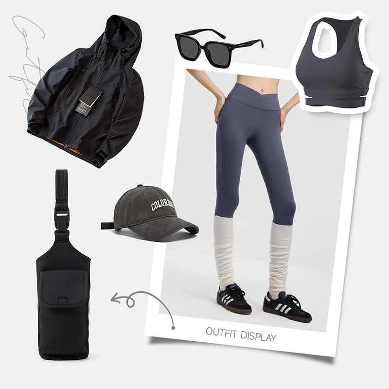 Magnetic Gym Sling Bag Water Bottle Cup Holder Bag,Portable Crossbody Water Bottle Phone Holder For Outdoor Sports Fitness