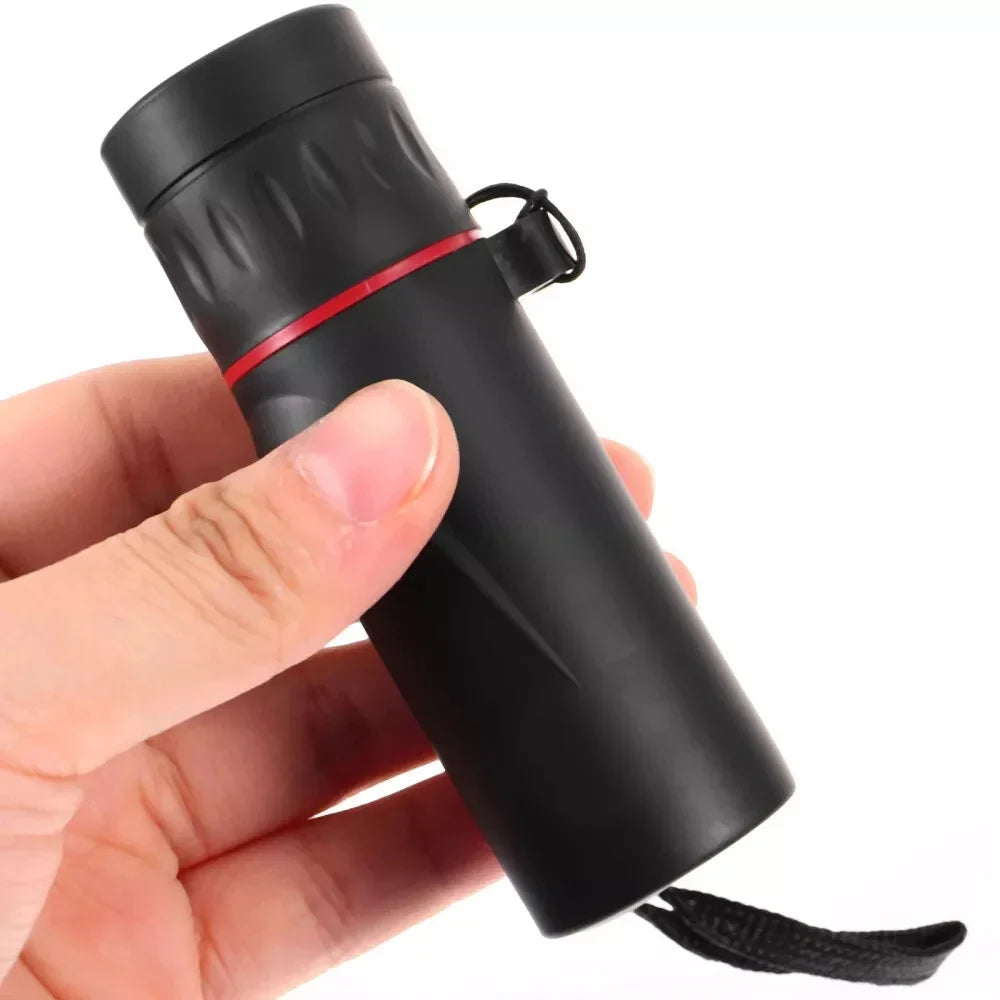 HD Mini Portable Monocular Telescope with Phone Holder – Outdoor Camping, Hunting & Birdwatching