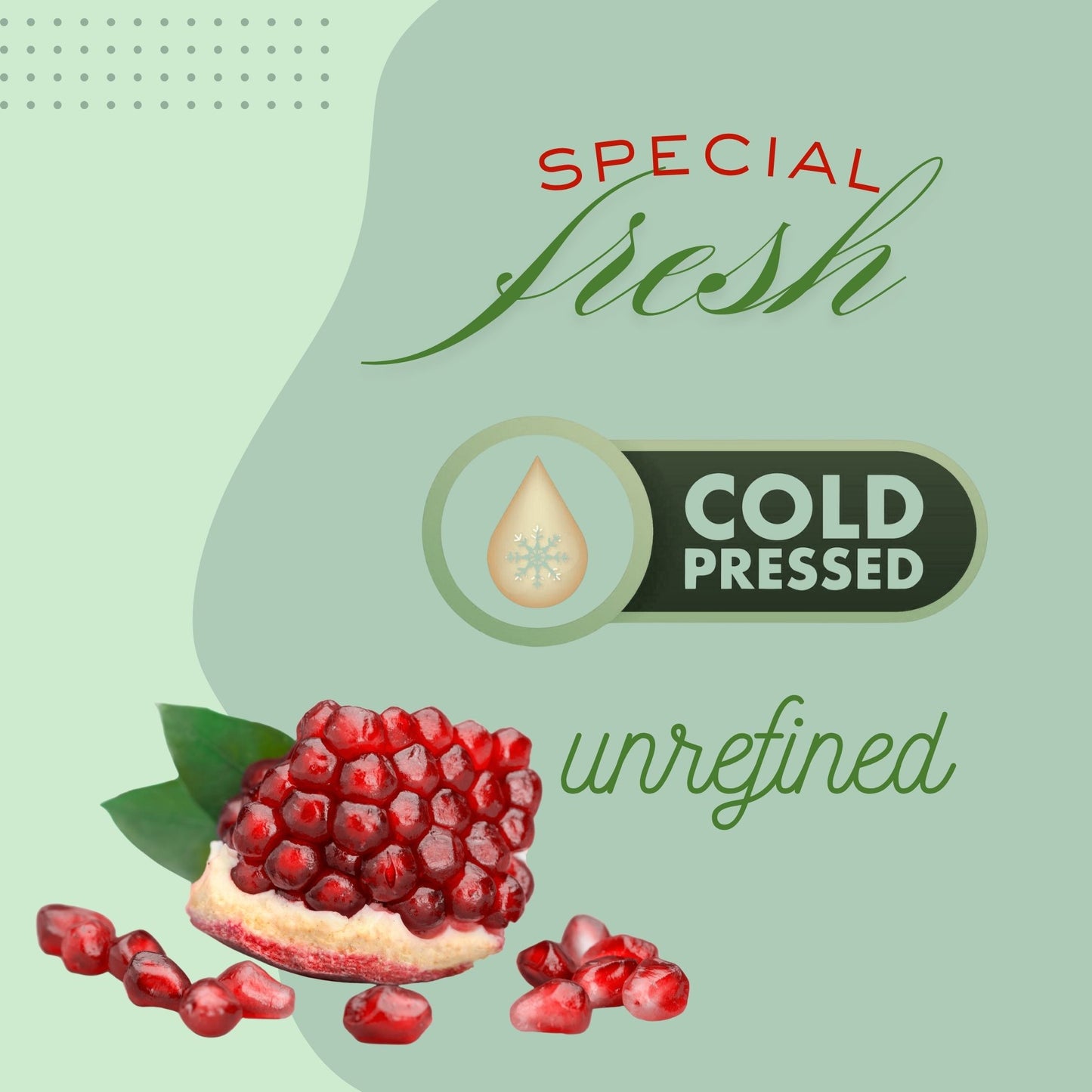 Pomegranate Oil (organic, cold pressed, unrefined) - Trending Products