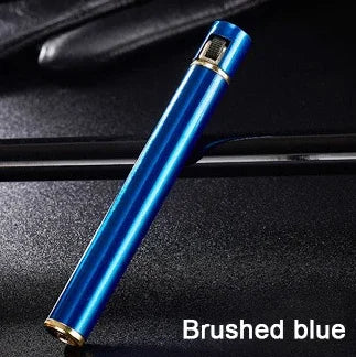 Mini Compact Open Flame Lighter Fire-free Butane Gas Metal Cigaretteshaped Grinding Wheel Lighters Smoking Accessories Cute