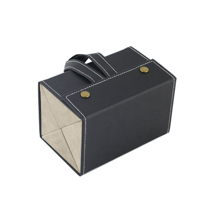 Foldable Multiple PU Leather Sunglasses & Eyeglasses Travel Organizer Case with 5 Slots - Trending Products 