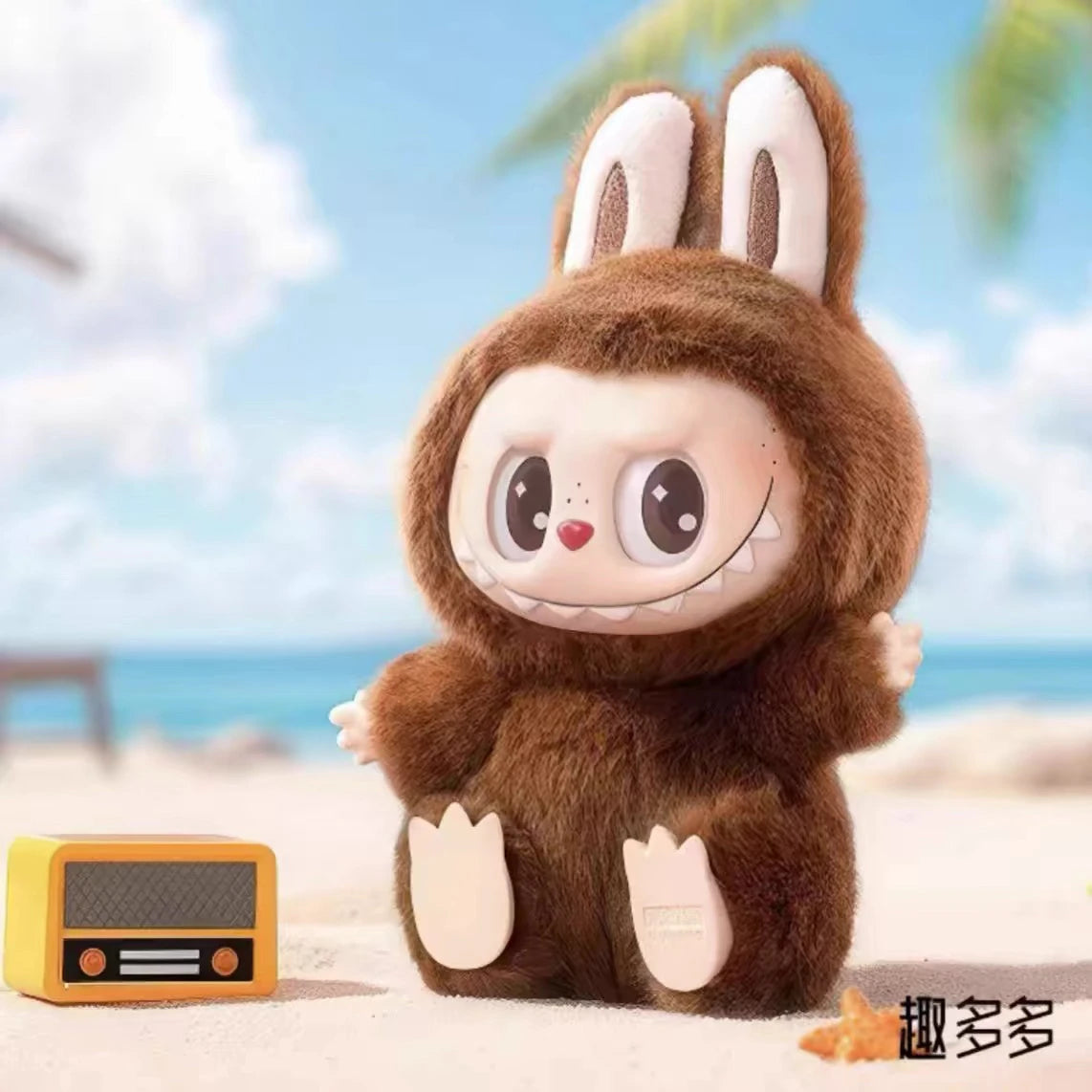 POP MART LABUBU THE MONSTERS Big into Energy Series-Vinyl Plush Pendant Blind Box Toys Mystery Box Guess Bag Doll Anime Figure
