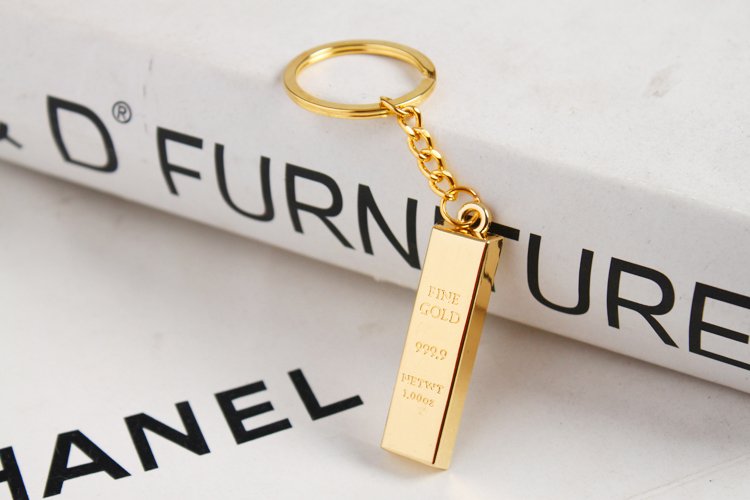 Gold Bullion Keychain - Trending Products 