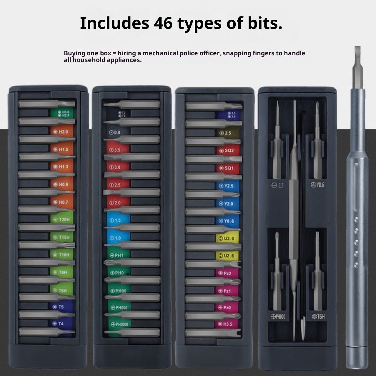 Precision Screwdriver Set – 49-in-1 Multi-Purpose Mobile Phone Repair Tool Kit