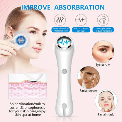 Facial Cleansing Brush, Brush For Exfoliating, IPX7 Waterproof 3 In 1 - Trending Products 