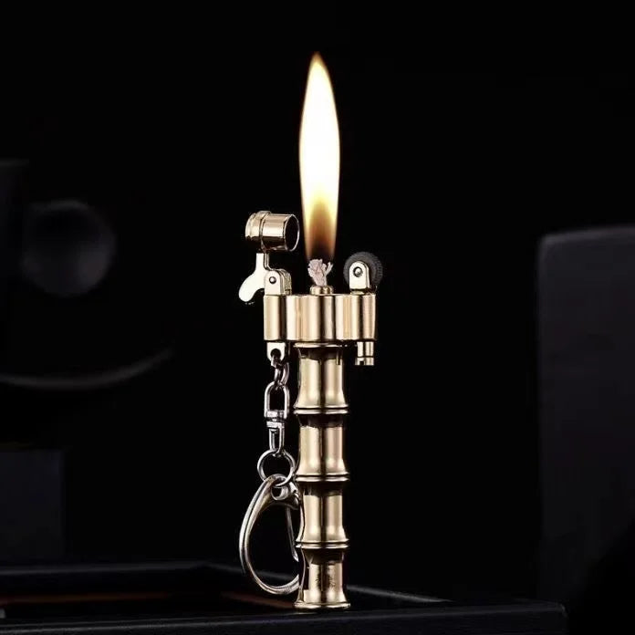 2021 The New German ROWENTA Detachable Pipe Lighter Permanent Cotton Core Pure Copper Kerosene Windproof Grinding Wheel Lighter