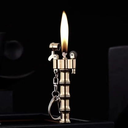 2021 The New German ROWENTA Detachable Pipe Lighter Permanent Cotton Core Pure Copper Kerosene Windproof Grinding Wheel Lighter
