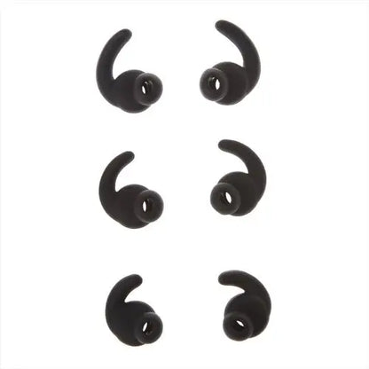 3 Pairs Silicone Hooks Eartip Eartips Earbuds Compatible with Synchros Reflect BT Wireless Bluetooth Earphones Eargels Earplugs