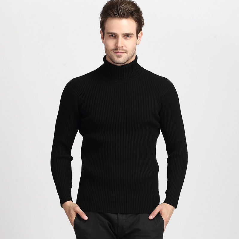WinterHug™ Flauschiger Hochkragen-Pullover aus Kaninchenfell – Warm, Weich & Slim Fit