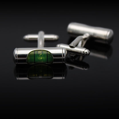 Bubble Level Cufflinks - Trending Products 