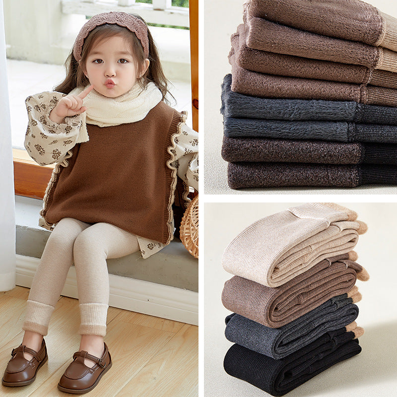SnuggleFawn CozyPlush™ Baby Leggings – Fleece-gefütterte Winter Hose für Wärme & Komfort