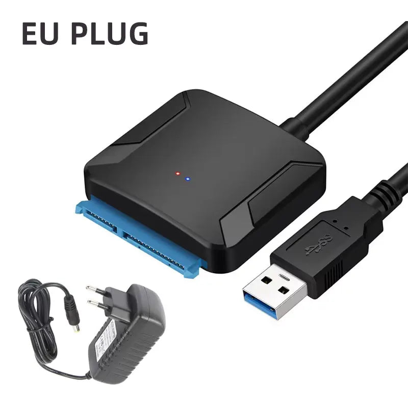Coolcirc USB 3.0 to SATA Cable for 2.5” External HDD & SSD – Fast Hard Drive Adapter