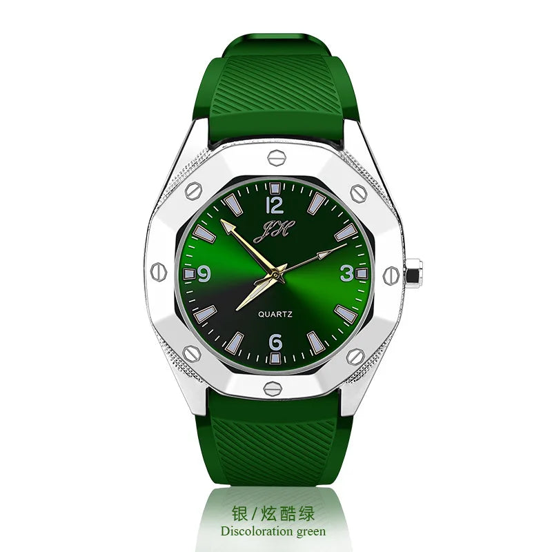 Windproof USB Rechargeable Watch Lighter – Multifunctional Metal Wristwatch with Replaceable Tungsten Wire, Creative Men’s Gift