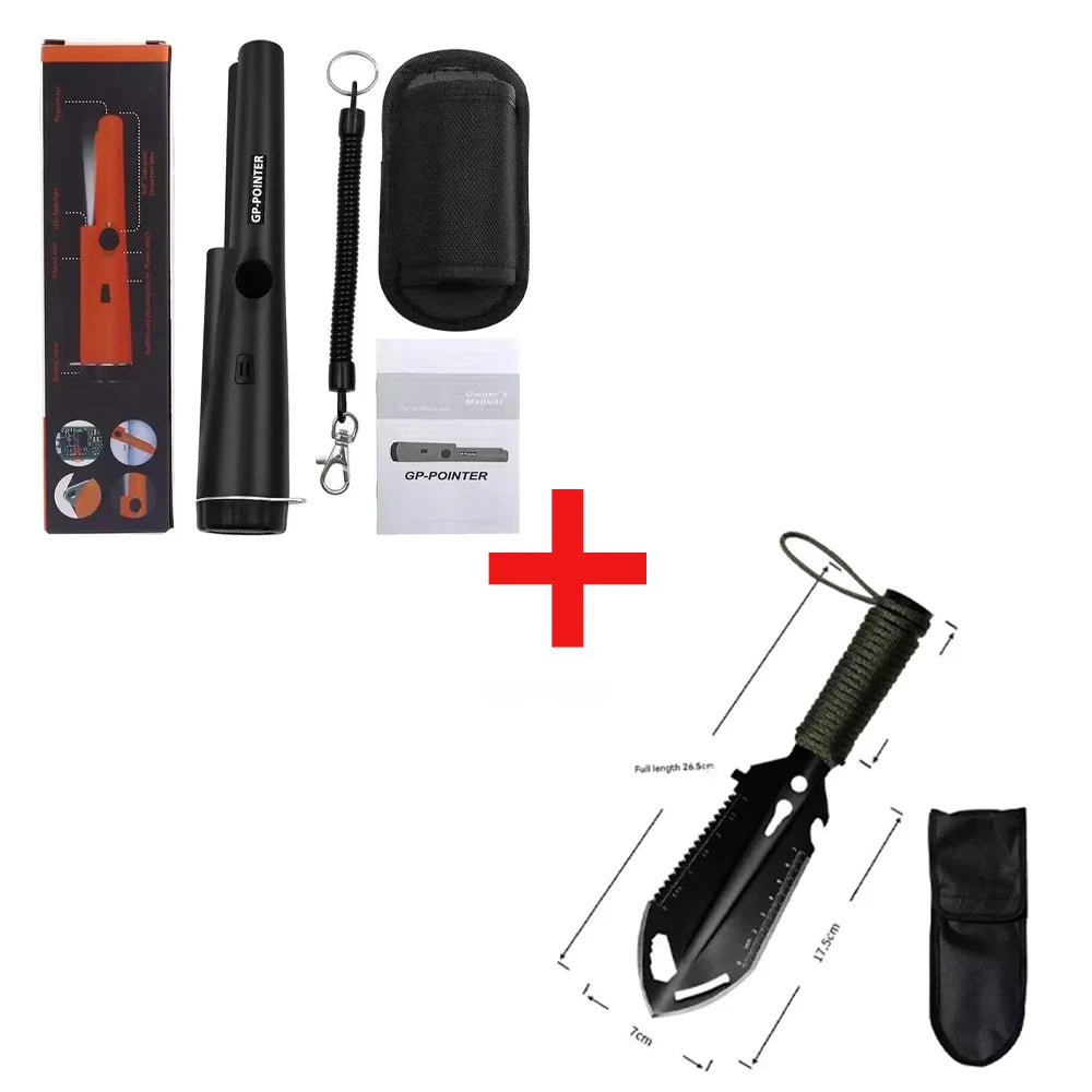 High Quality GP-Pointer Handheld Metal Detector – Waterproof Positioning Rod with LED Lights & Bracelet