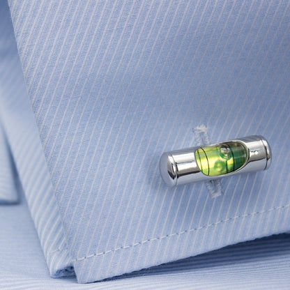 Bubble Level Cufflinks - Trending Products 