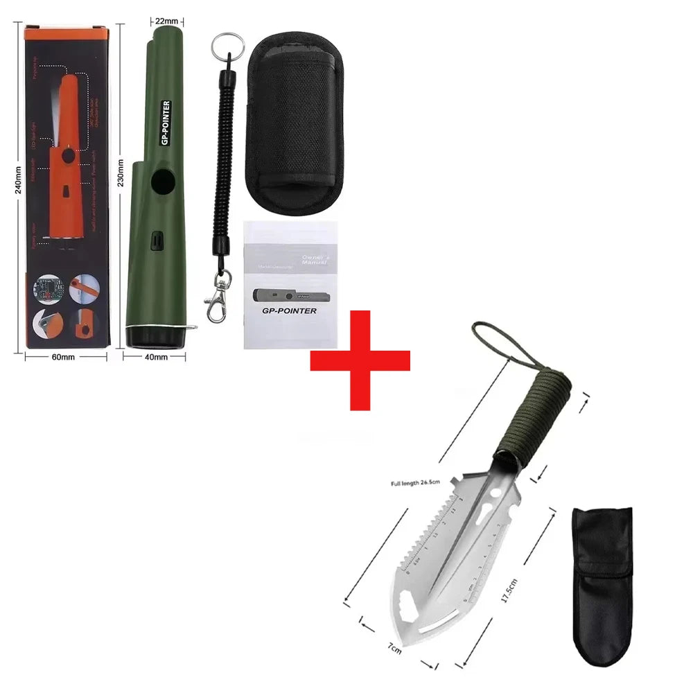High Quality GP-Pointer Handheld Metal Detector – Waterproof Positioning Rod with LED Lights & Bracelet