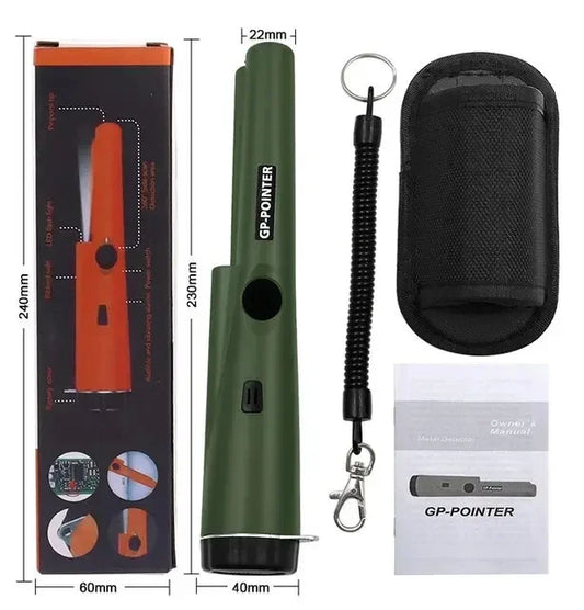 High Quality GP-Pointer Handheld Metal Detector – Waterproof Positioning Rod with LED Lights & Bracelet