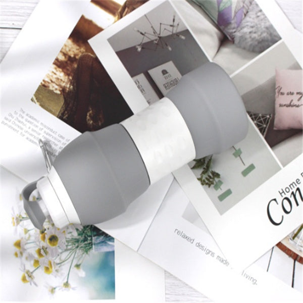 Collapsible Silicone Water Bottle – Portable Travel & Sports Companion - Trending Products 