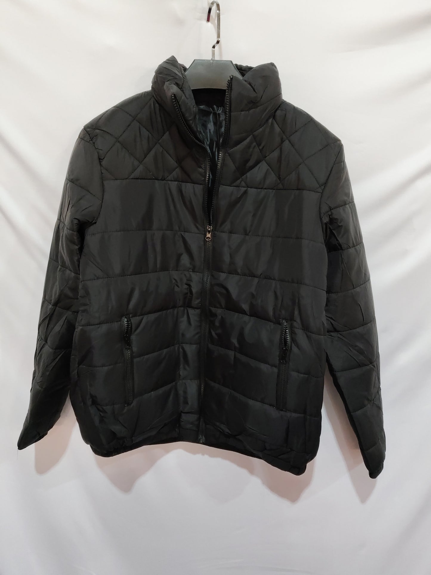 AeroQuilt PrimeShield™ Herren Wintermantel – Stehkragen Baumwoll-Jacke mit Rhombus-Steppung