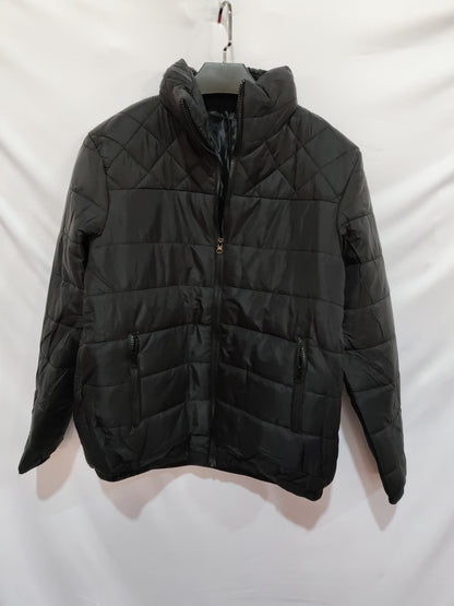 AeroQuilt PrimeShield™ Herren Wintermantel – Stehkragen Baumwoll-Jacke mit Rhombus-Steppung