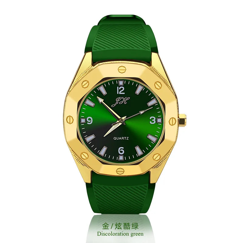 Windproof USB Rechargeable Watch Lighter – Multifunctional Metal Wristwatch with Replaceable Tungsten Wire, Creative Men’s Gift
