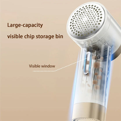 Electric Lint Shaver Digital Display Wireless Fabric Pill Remover 3 Speeds Rechargeable For Sweaters Clothes Hairball Trimmer