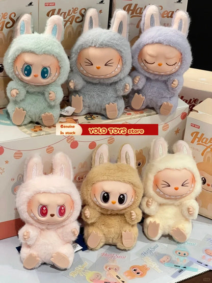 POP MART LABUBU THE MONSTERS Big into Energy Series-Vinyl Plush Pendant Blind Box Toys Mystery Box Guess Bag Doll Anime Figure