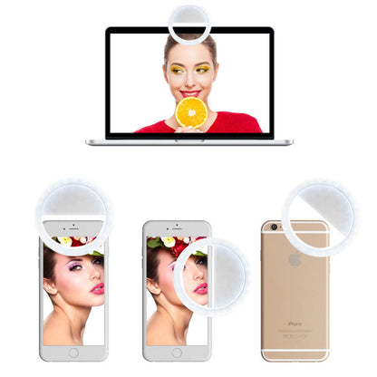 Portable Selfie Ring Clip On for Mobile Phone - Trending Products 