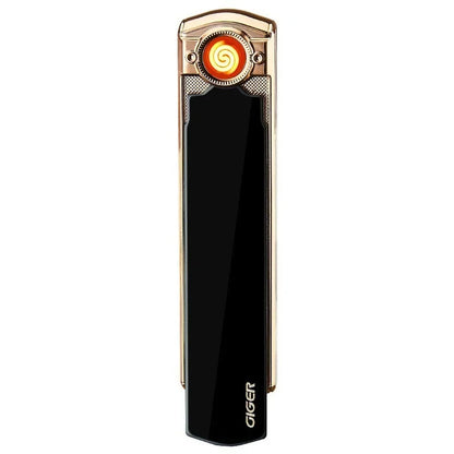 Xquisite and Compact Portable Tungsten Wire Cigarette Lighter Ultra-thin Windproof Silent Electronic Lighter Exquisite Gift