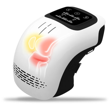 Intelligent Electric Knee Massager with Heat, Vibration & Infrared Therapy – Rechargeable Pain Relief for Joint Care at Home