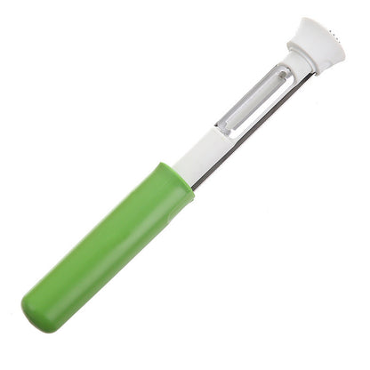 Stainless Steel Fruit Peeler and Corer – Dual-Purpose Tool for Peeling and Removing Cores