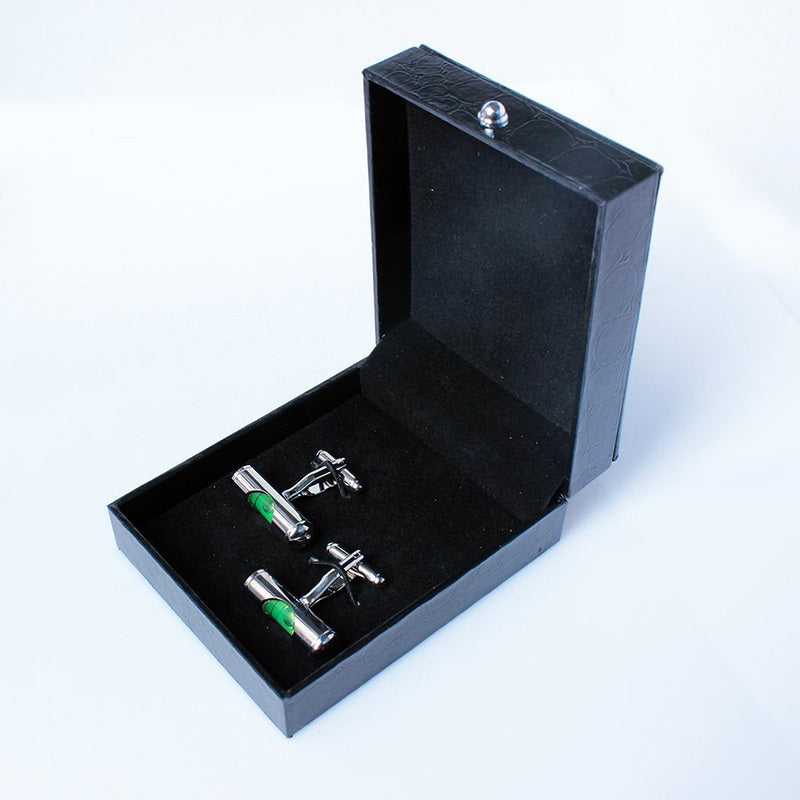Bubble Level Cufflinks - Trending Products 