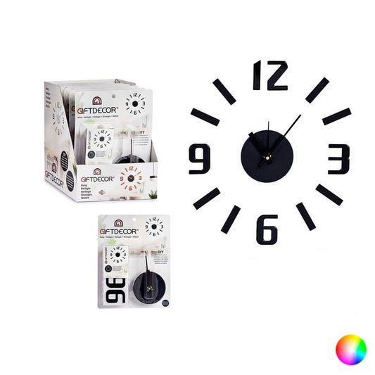 Wall Clock Adhesive ABS Ø 35 cm - Trending Products 