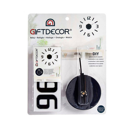 Wall Clock Adhesive ABS Ø 35 cm - Trending Products 