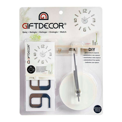 Wall Clock Adhesive ABS Ø 35 cm - Trending Products 