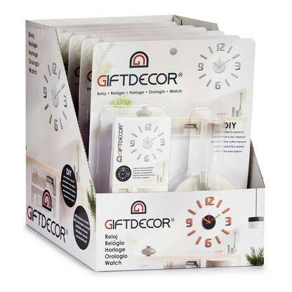 Wall Clock Adhesive ABS Ø 35 cm - Trending Products 