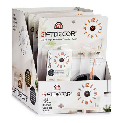 Wall Clock Adhesive ABS Ø 35 cm - Trending Products 