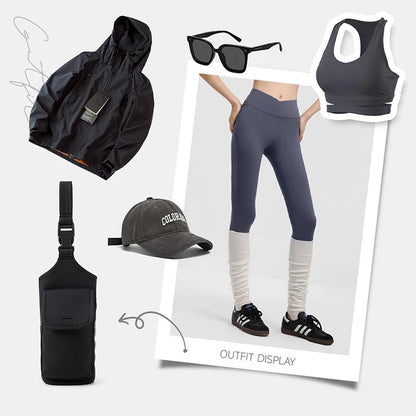 Magnetic Gym Sling Bag Water Bottle Cup Holder Bag,Portable Crossbody Water Bottle Phone Holder For Outdoor Sports Fitness