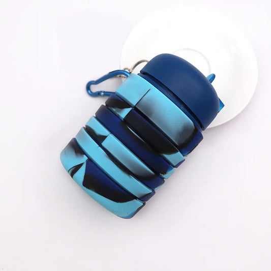 Silicone Collapsible Water Bottles,Portable Foldable Expandable Sports Cups, Leak Proof Reusable ,for Outdoor Activities Travel.