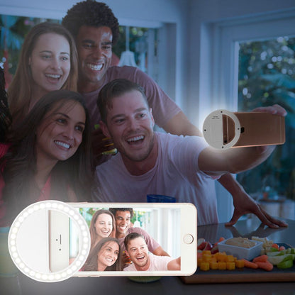 Portable Selfie Ring Clip On for Mobile Phone - Trending Products 