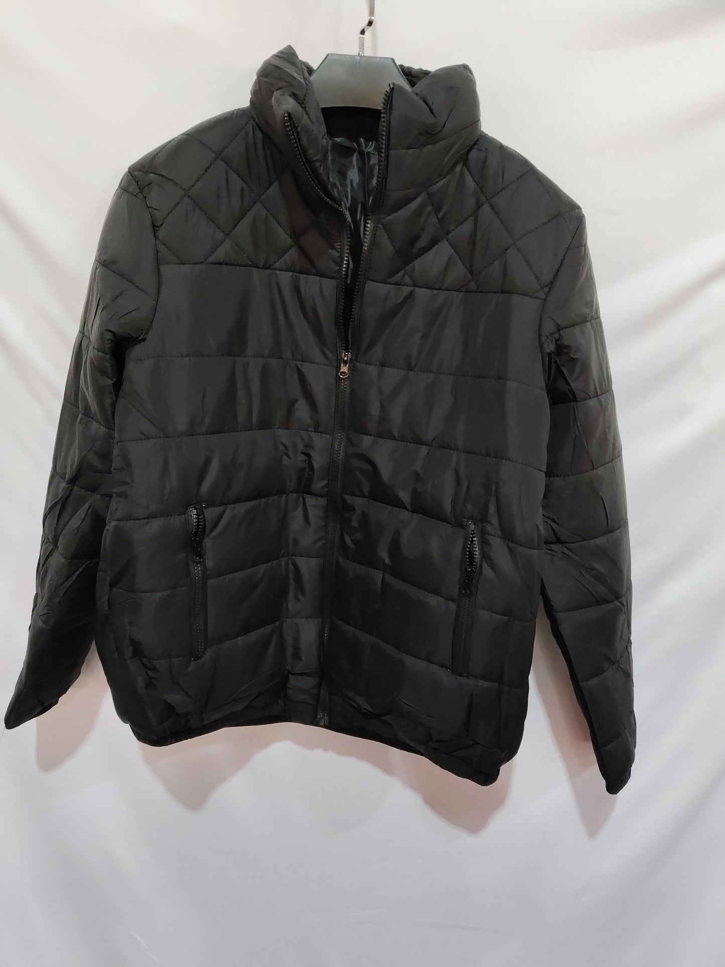 AeroQuilt PrimeShield™ Herren Wintermantel – Stehkragen Baumwoll-Jacke mit Rhombus-Steppung