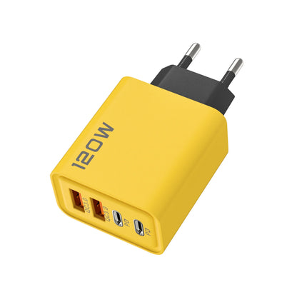 Total 120W Phone Charger Fast Charging Quick Charger PD USB Type C Wall Adapter For iPhone 16 15 Xiaomi 14 Huawei Redmi Oneplus