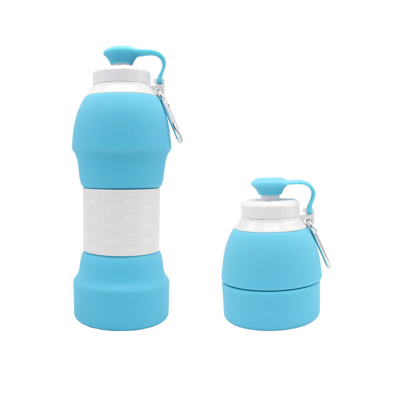 Collapsible Silicone Water Bottle – Portable Travel & Sports Companion - Trending Products 