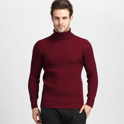 WinterHug™ Flauschiger Hochkragen-Pullover aus Kaninchenfell – Warm, Weich & Slim Fit
