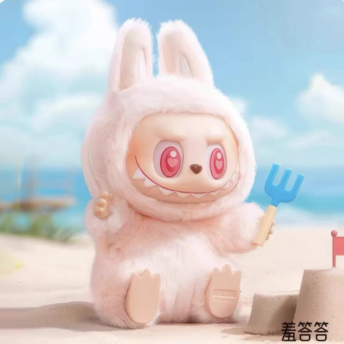 POP MART LABUBU THE MONSTERS Big into Energy Series-Vinyl Plush Pendant Blind Box Toys Mystery Box Guess Bag Doll Anime Figure