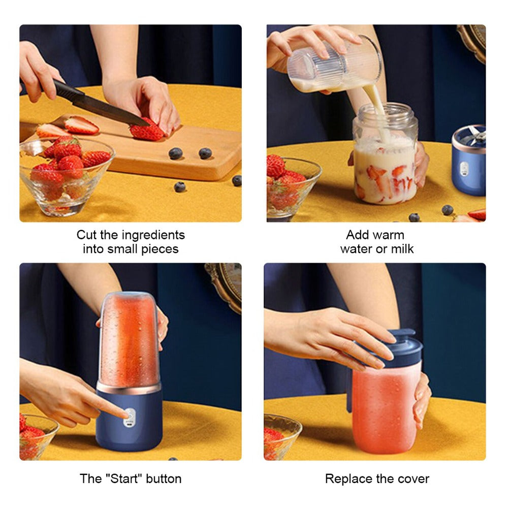 High Quality Twin Gear Portable Juice Blender - Trending Products 